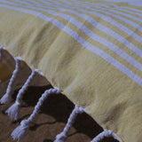 Paréo de plage Double Hamman 1029 Jaune