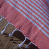 Paréo de plage Double Hamman 1029 Orange
