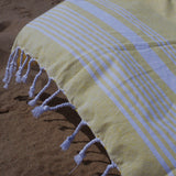 Paréo de plage Hamman 1029 jaune