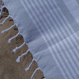 Paréo de plage double hammam 1029 gris