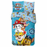 Parure de lit Pat'Patrouille bleue 2p