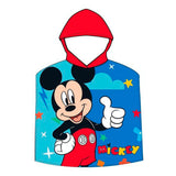 Poncho de bain enfant en microfibre Mickey Mouse 1536