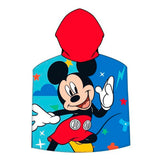 Poncho de bain enfant en microfibre Mickey Mouse 1536