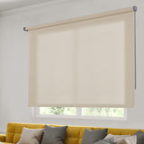 Estor enrollable Traslúcido decorativo Beige
