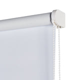 Estor enrollable Opaco loneta Blanco puro