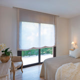 Estor Pachetto con cadeneta Textura Lisa Beige