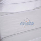 Ensemble de draps pour berceau Moon Bear 386 bco/rose