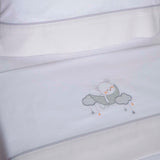 Ensemble de draps pour berceau Moon Bear 386 bco/rose