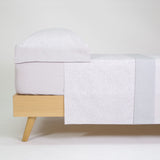 Ensemble de draps gris Bruna