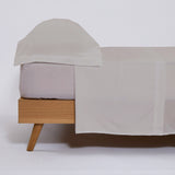 Beige microfiber sheet set
