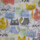 Housse de couette ajustable Meow