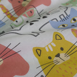 Housse de couette ajustable Meow