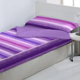 Housse de couette ajustable Italie lilas