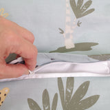 Sac de couchage nordique ajustable en fibre de coco