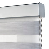 Estor Noche & Día Premium Voile Plata