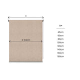 Estor enrollable Opaco premium Texture Beige