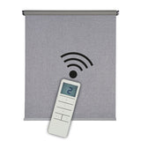 Estor motorizado Opaco premium Texture Gris