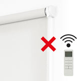 Estor enrollable motorizado Screen Blanco