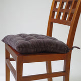 Housse de chaise en velours texturé, gris plomb 2