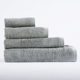 Serviette en coton gris perle 500 gr/m2