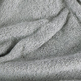 Serviette en coton gris perle 500 gr/m2