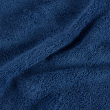 Serviette en coton bleu marine 500 gr/m2