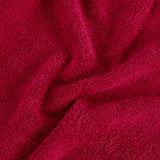 Serviette en coton rouge 500 gr/m2