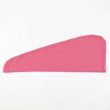 Serviette pour cheveux en microfibre à motif fraise
