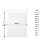 Estor enrollable Screen solar premium Nieve