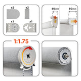 Estor enrollable Screen solar premium Gris