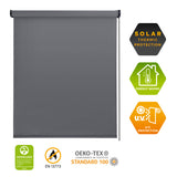 Estor enrollable Screen solar premium Grafito