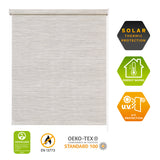 Estor enrollable Screen solar premium Textura Gris