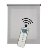 Estor enrollable motorizado Screen solar premium Gris