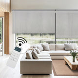 Estor enrollable motorizado Screen solar premium Gris