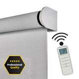 Estor enrollable motorizado Screen solar premium Gris