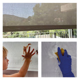 Estor enrollable motorizado Screen solar premium Grafito