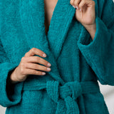 Bathrobe colors green