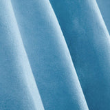 Albornoz microfiber adult denim