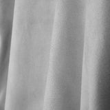 Adult gray microfiber bathrobe