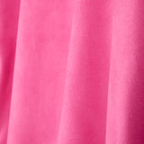 Peignoir adulte en microfibre framboise
