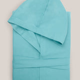 Mint adult microfiber bathrobe