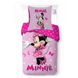 Housse de couette à nœuds Minnie Mouse 2p