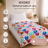 Rafaella adjustable duvet cover