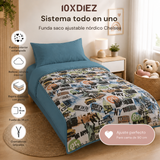 Housse de couette ajustable Chelsea