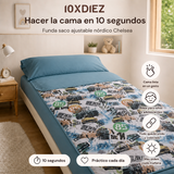 Housse de couette ajustable Chelsea