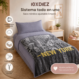 Housse de couette ajustable Skyline