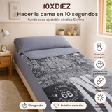 Skyline adjustable duvet cover