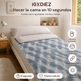 Housse de couette ajustable Zadar