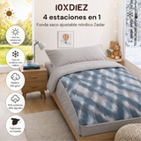 Housse de couette ajustable Zadar